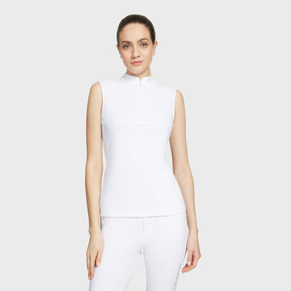 Bruna  Sleeveless - White